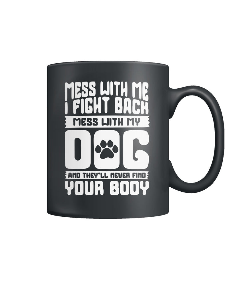 Mess Me Color Coffee Mug