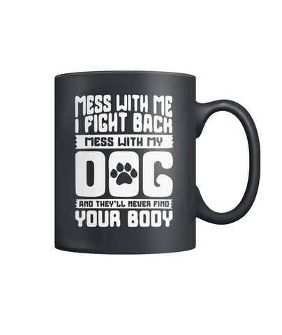 Mess Me Color Coffee Mug