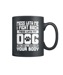 Mess Me Color Coffee Mug