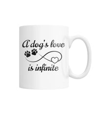 Infinite Love White Coffee Mug