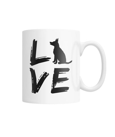 LOVE Mug White Coffee Mug