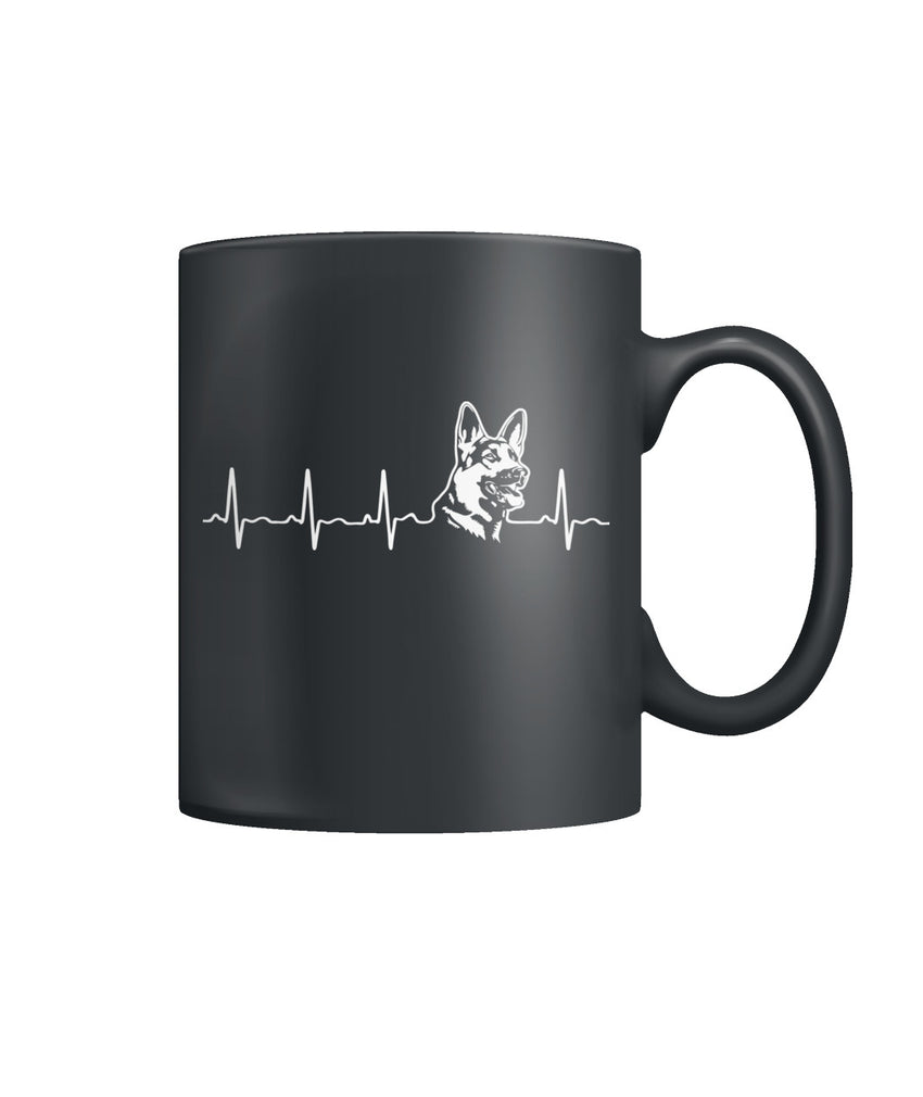 Heartbeat Shepards Color Coffee Mug