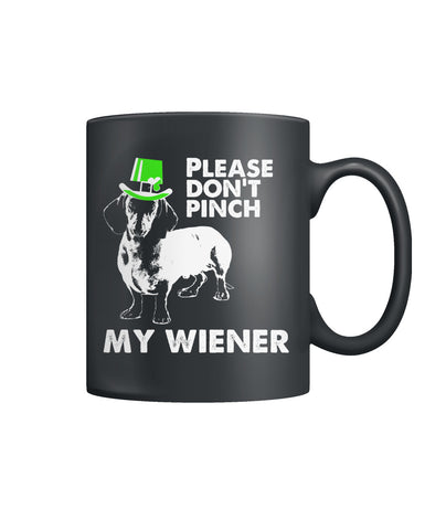 Dont Pinch My Wiener Color Coffee Mug