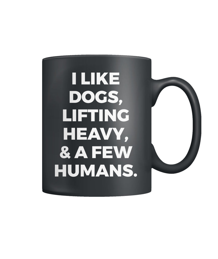 Dogs Lifting Color Coffee Mug