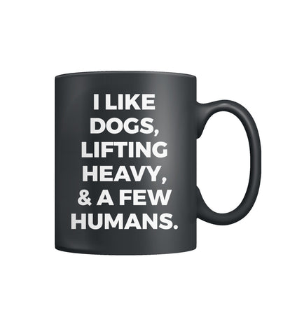 Dogs Lifting Color Coffee Mug