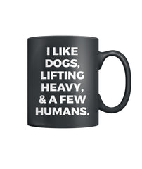 Dogs Lifting Color Coffee Mug