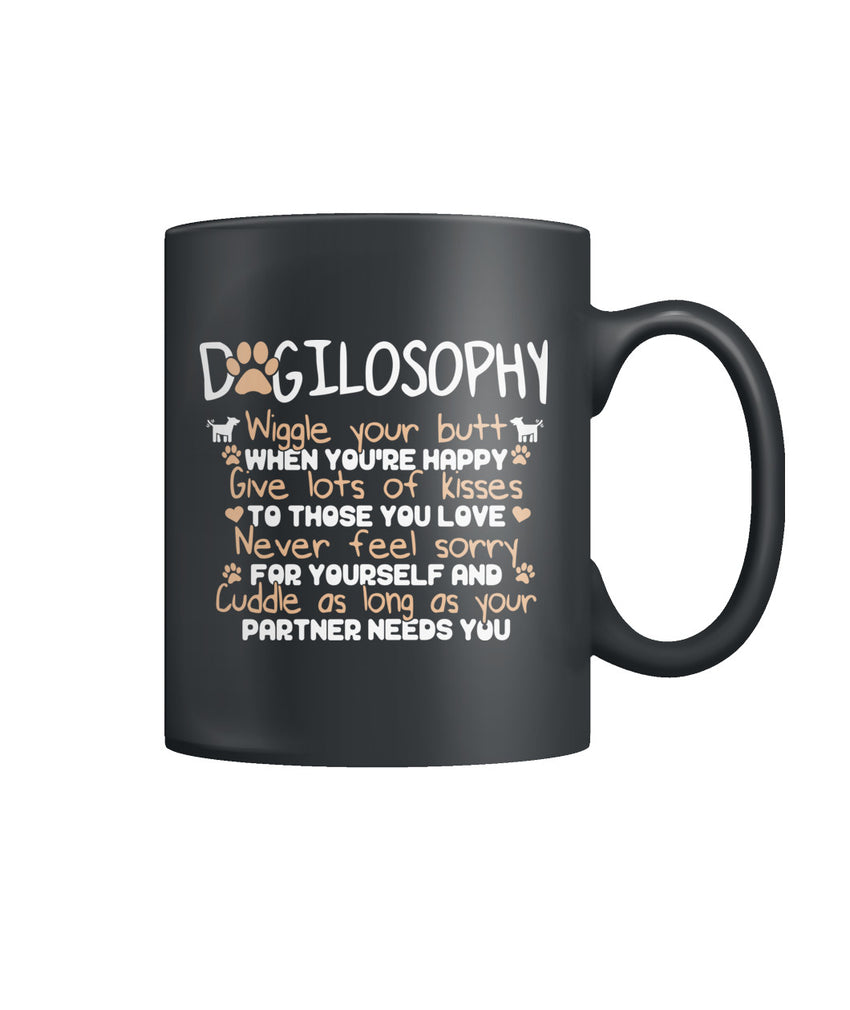 Dogilosophy Color Coffee Mug