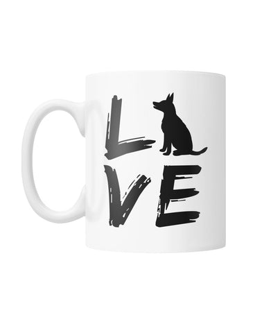 LOVE Mug White Coffee Mug