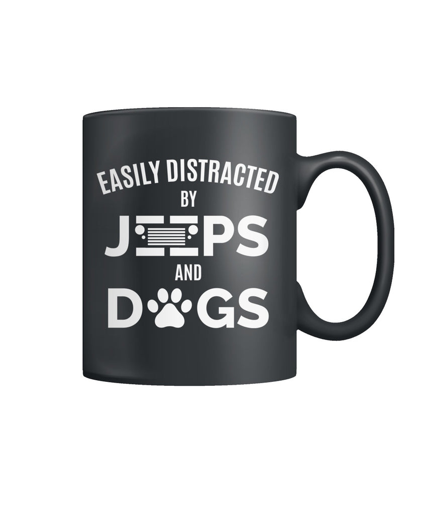 Easily Distracted Color Coffee Mug
