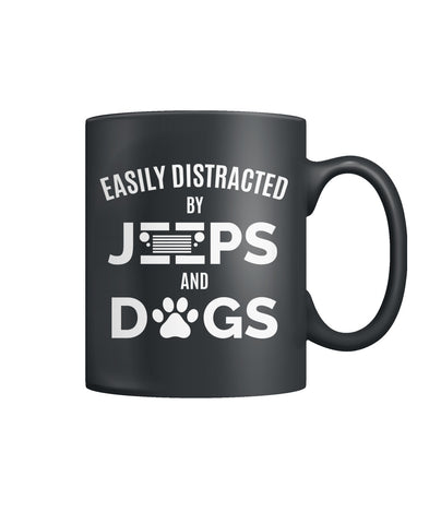 Easily Distracted Color Coffee Mug