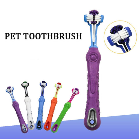 Selling Three Sided Pet Toothbrush
