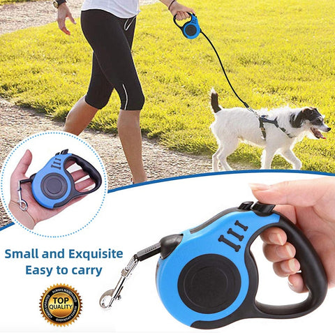 Durable Automatic Retractable Leash- K-9 Universe Automatic Retractable Leash