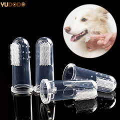 Soft Silicone Pet Finger Toothbrush